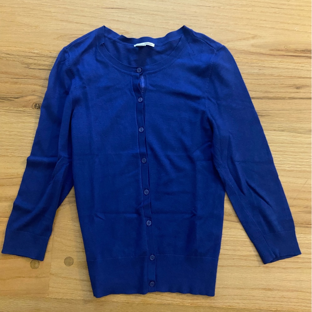 Royal blue sweater
